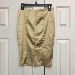 ALKIS exclusive gold gorgeous skirt **see pics